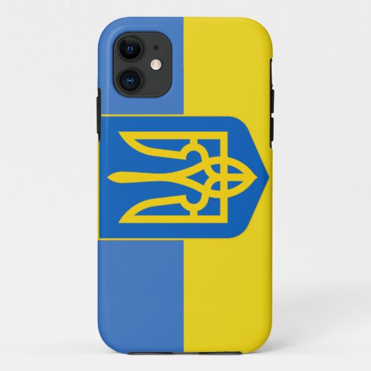 ウクライナの旗 Case-Mate iPhoneケース (裏面)