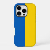 ウクライナの旗 iPhoneケース (裏面)