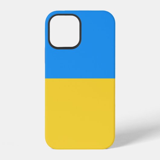 ウクライナの旗 iPhoneケース (裏面)