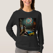 ウクライナの未来への祈り Tシャツ (正面)