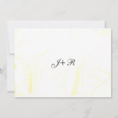 ウクライナの水の色の保存日付招待状 セーブザデート (裏面)