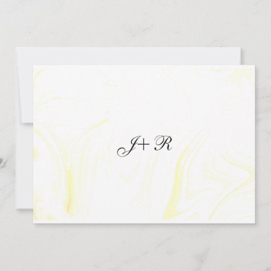 ウクライナの水の色の保存日付招待状 セーブザデート (裏面)