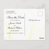 ウクライナの水彩日付ポストカードを保存 ポストカード (裏面)