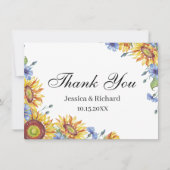 ウクライナの水彩画 サンクス ポストカード (正面)