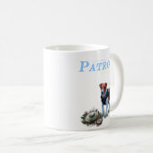 ウクライナの火工師の犬のパトロン コーヒーマグカップ (正面右)