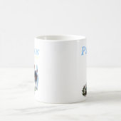 ウクライナの火工師の犬のパトロン コーヒーマグカップ (中央)