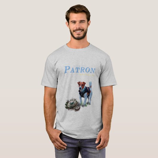 ウクライナの火工師の犬のパトロン Tシャツ (正面フル)