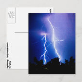 ウクライナの稲妻嵐 ポストカード (正面/裏面)