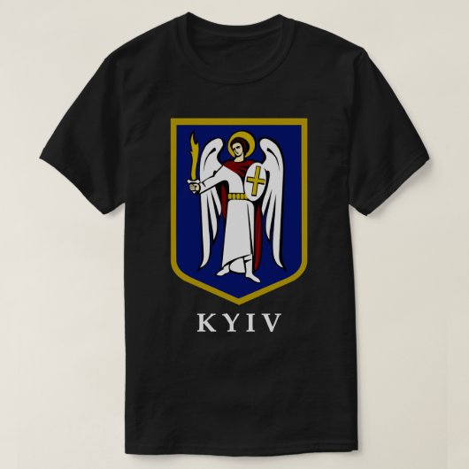 ウクライナの紋章1 Tシャツ (デザイン正面)