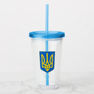 ウクライナの紋章 アクリルタンブラー