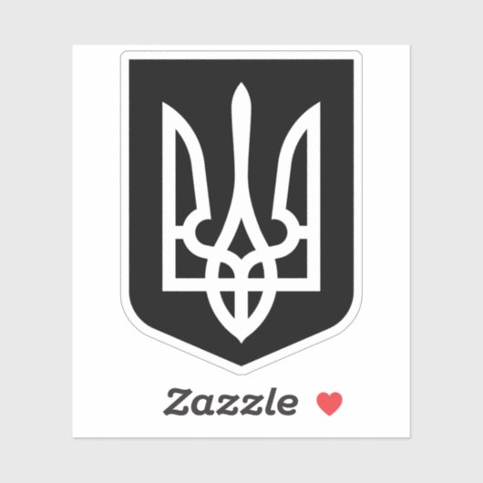 ウクライナの紋章 シール (シート)