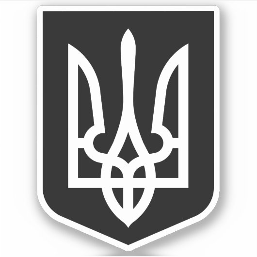 ウクライナの紋章 シール (正面)