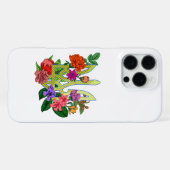ウクライナの紋章 トライデント トリズブ 開花 iPhoneケース (裏面横)