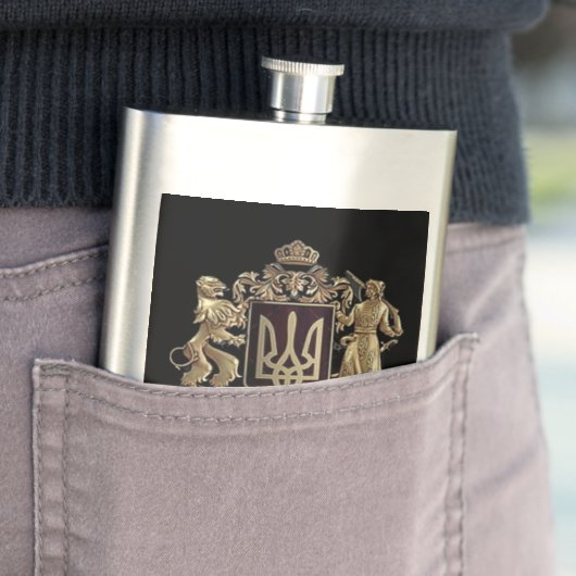 ウクライナの紋章 フラスク (インサイチュ)