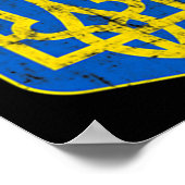 ウクライナの紋章 ポスター (角)