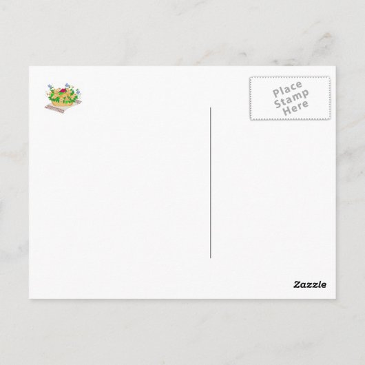 ウクライナの結婚式のためのコロヴァイ ポストカード (裏面)