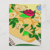 ウクライナの結婚式のためのコロヴァイ ポストカード (正面)