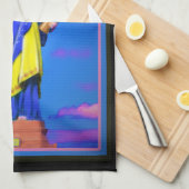 ウクライナの自由 キッチンタオル (四つ折り)