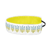 ウクライナの色のウクライナ産トリデントテクスチャード国旗 アスレチックヘッドバンド (右)