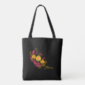 ウクライナの花の民芸 トートバッグ (裏面)