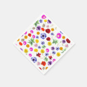 ウクライナの花 スタンダードカクテルナプキン (角)