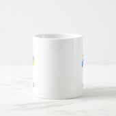 ウクライナの英雄に栄光を  コーヒーマグカップ (中央)