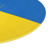 ウクライナの軍旗 カッティングボード (角)