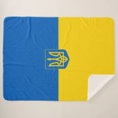 ウクライナの軍旗 シェルパブランケット (正面(横))