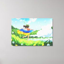 ウクライナの風景キャンバスの壁の装飾 キャンバスプリント