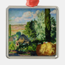 ウクライナの風景（農村の農場） （ウクライナの芸術）