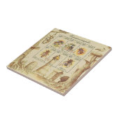 ウクライナの養蜂のスタンプシート タイル (側面)