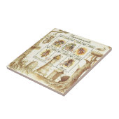 ウクライナの養蜂のスタンプ タイル (側面)