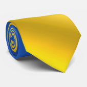 ウクライナの首タイのサポート自由ウクライナ国旗 ネクタイ (ロール)