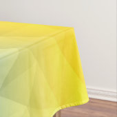 ウクライナの黄色い青の幾何学的メッシュパターン テーブルクロス (インサイチュ)