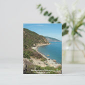 ウクライナの黒海のビーチ ポストカード (スタンド正面)