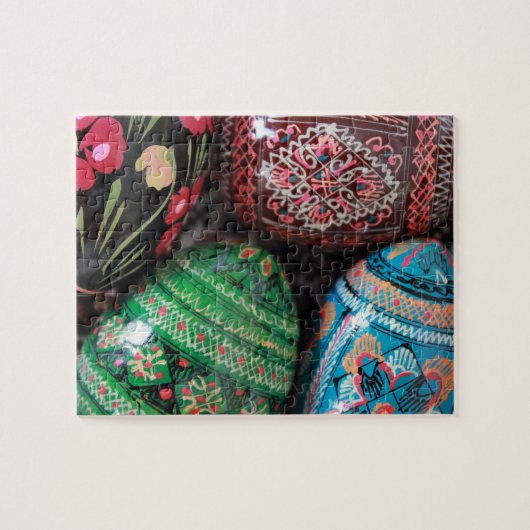 ウクライナのpysanky -イースターエッグ ジグソーパズル (横)