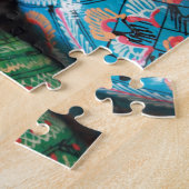 ウクライナのpysanky -イースターエッグ ジグソーパズル (側面)