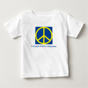 ウクライナのTシャツを着た ベビーTシャツ