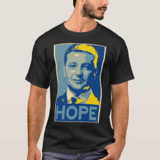 ウクライナのVolodymyr Zelensky大統領 Tシャツ
