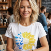 ウクライナひまわりTシャツ Tシャツ