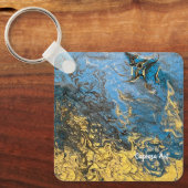 「ウクライナを守る」キーチェーン キーホルダー (正面)