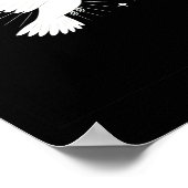 ウクライナを守れ 平和の鳩  ポスター (角)