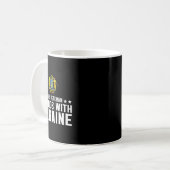 ウクライナを支持する退役軍人 5 コーヒーマグカップ (正面左)