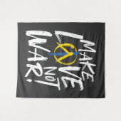 ウクライナを支援しない愛を作る タペストリー (正面(横))