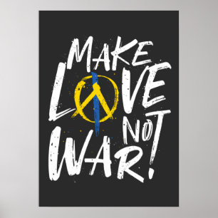 ウクライナを支援しない愛を作る ポスター