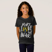 ウクライナを支援しない愛を作る Tシャツ (正面フル)