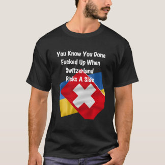 ウクライナを支援するヨーロッパ 反ロシア 私はウクライナを応援します Tシャツ