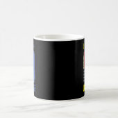 ウクライナを支援 ウクライナと共に ウクライナの旗 コーヒーマグカップ (中央)