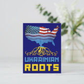 ウクライナアメリカンルーツポストカード ポストカード (スタンド正面)
