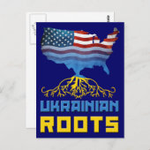 ウクライナアメリカンルーツポストカード ポストカード (正面/裏面)